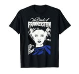 Universal Monsters The Bride Of Frankenstein Illustrated T-Shirt