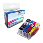 Refresh Cartridges Colour Pack 4x PGI-570/CLI-571 XL Ink Compatible With Canon