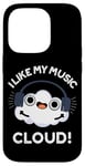 iPhone 14 Pro I Like My Music Cloud Funny Weather Puns Case