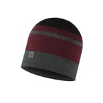 Buff Merino Move Beanie in Black