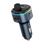 Bluetooth 5.3 FM Transmitter for Car, Bluetooth Car Adapter, Support MP36035