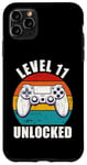 iPhone 11 Pro Max Level 11 Unlocked Funny Video Gamer 11 Birthday 11 Year Old Case