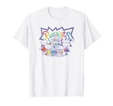 Rugrats Tie Dyed Group Logo T-Shirt