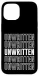 iPhone 15 Unwritten Case