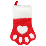 Dog Cat Christmas Stockings, Plush Hanging Socks for Holiday