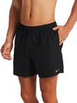 Nike Swim Essential 5 Inch Volley Shorts - Black, Black, Size S, Men