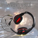 3.5mm Competitive Gaming Headset Headphone With Microphone Wired Earphone Fo New