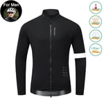 Wosawe-Veste De Cyclisme D'hiver Pour Homme Et Femme,Manteau De Coulée Thermique Vtt,Coupe-Vent Chaud,Coupe-Vent De Vélo,Sourire,515 ¿,2023