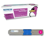 Refresh Cartridges Magenta 44469705 Toner Compatible With OKI Printers