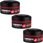 3x Gummy Ultra Hold Hair Styling Wax 150ml Provides Moisturization and Extra Br