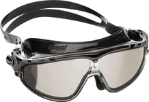 Cressi Skylight Goggles - 180 One Size, Black/Frame Black Grey Mirrored Lens 