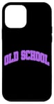 iPhone 12 mini Purple Graphic Old School Purple Graphic Case