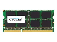 Crucial - DDR3 - module - 8 Go - SO DIMM 204 broches - 1333 MHz / PC3-10600 - CL9 - 1.35 / 1.5 V - mémoire sans tampon - non ECC - pour Apple iMac 27" (Late 2012, Late 2013); iMac with Retina 5K display (Late 2014, Mid 2015); Mac mini (Late 2012); MacBoo