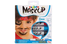 CARIOCA Mask Up - Sminkpennor - Karneval (3 st) (809492)