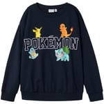 Name It Nkmday Pokémon sweatshirt til barn, Dark Sapphire