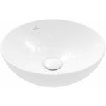 Loop&Friends - Vasque, diamètre 38 cm, avec trop-plein, CeramicPlus, Stone White 4A4500RW - Villeroy&boch