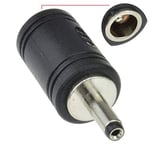 Adaptateur d'alimentation DC 5.5 mm x 2.1 mm à 3.5 mm x 1.3 mm, Prise Femelle vers fiche mâle, convertisseu pour équipement de vidéosurveillance, caméra, lumières LED, Ordinateur Portable, PC