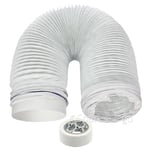 3m Vent Hose PVC Duct 5" Extension for Honeywell Air Conditioner Conditioning