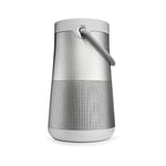 Bose Enceinte Bluetooth portable SoundLink Revolve+ (Séries II) : Enceinte sans fil résistante à l’eau dotée d’une batterie longue durée, Argent