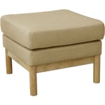 Holly Tabouret Banc Entrée Repose-pieds Coiffeuse Chaise Beige - Svita