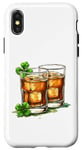 iPhone X/XS St. Patricks Day Paddys Design Fun to Beers Whiskey Party Case