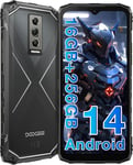 Blade10 Pro 2024 Telephone Poratble Incassable Android 14,16Gb Ram+256Gb Rom/Tf 2Tb,11 Mm D'Epaisseur,6,56""90Hz,50Mp+8Mp,Smartphone Incassable,Octa-Core 5150 Mah,Face Id/Nfc/Otg/Gps