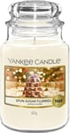 YANKEE Candle Large Jar SPUN SUGAR FLURRIES 623 g