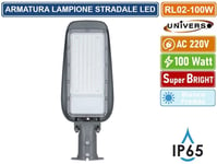 Réverbère Pour L'Extérieur Jardin Routier Avec Rotule RL02-100W 6500K Froid Uni