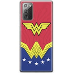 ERT GROUP mobile phone case for Samsung GALAXY NOTE 20 original and officially Licensed DC pattern Wonder Woman 008 optimally adapted to the shape of the mobile phone, case made of TPU