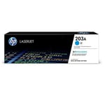 Hp Original 203a Cyan Toner Cartridge (1,300 Pages)