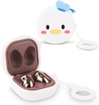 Coque Pour Samsung Galaxy Buds2 Pro (2022), Galaxy Buds 2 (2021), Galaxy Buds Pro (2021), Galaxy Buds Live (2020), Housse En Silicone Avec Porte-Clés Pour Écouteurs Galaxy Buds (Do[QUE074532]