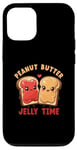 Coque pour iPhone 12/12 Pro Couples assortis au beurre de cacahuète Jelly Time