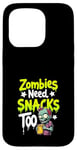 Coque pour iPhone 15 Pro Zombie Apocalypse Humour Humour Humour Undead Quotes Survival Comedy