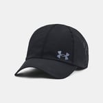 Casquette réglable Under Armour Launch pour homme Noir / Noir / réfléchissant TAILLE UNIQUE