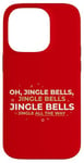 Coque pour iPhone 14 Pro Oh Jingle Bells Jingle All The Way, paroles de Noël, Peggy Lee