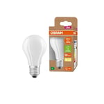 OSRAM Ampoule LED à économie d'énergie, ampoule dépolie, E27, blanc chaud (3000K), 7,2 watts, remplace une ampoule de 100W, très efficace et à économie d'énergie, pack de 6