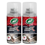 Turtle Wax 54088 Odor-X Whole Car Blast - New Car Experience Air Freshener & Odor Remover Car Bomb - Removes Unwanted Odors for up to 30 Days- Cherry Scent (2 Pack)