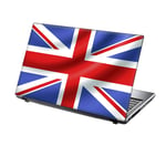 TaylorHe 13-14 inch Laptop Skin Vinyl Decal MADE IN ENGLAND Union Jack Flag