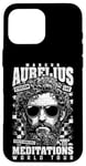 iPhone 16 Pro Max Funny Stoic Philosophy Marcus Aurelius Meditations Tour Case