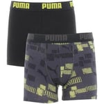 Boxers Puma  boys logo print boxer 2p