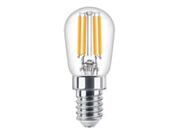 Philips Classic - Led-Glödlampa - Form: S26 - E14 - 2.5 W (Motsvarande 25 W) - Klass F - Varmt Vitt Ljus - 2700 K