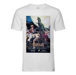 T-Shirt Homme Col Rond Planet Of Dinosaurs Vieille Affiche De Film Rétro Poster Cinéma Vintage