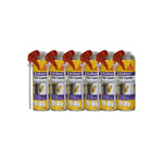 Sika - Lot de 6 mousses polyuréthanes expansives Boom 102 Combi - 500ml - Blanc