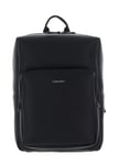 Calvin Klein Sac À Dos Homme Ck Must Squared Campus Petit Modèle, Noir (Ck Black), Taille Standard