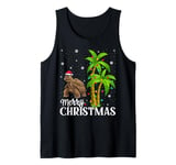 Tortoise Lovers Men Women Christmas Tree Lights Beach Tank Top