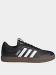 adidas Sportswear Womens VL Court 3.0 Trainers - Black/White, Black/White, Size 7, Women