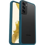 Otterbox Sleek Série Coque pour Samsung Galaxy S22+, Antichoc, Anti-Chute, Ultra-Mince, Protection Fine, testé Selon Les Normes Militaires, Transparent/Bleu, Livré sans Emballage