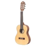 Ortega Guitars Classical Guitar Left-Handed – 1/4 – Family Series – Including Gig Bag – Spruce, Mahogany, Natural (R121-1/4-L)