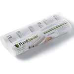 FoodSaver sacs de mise sous vide réutilisables, Sans BPA, 2 rouleaux de sacs (28 cm x 5,5 m), (FSR2802)