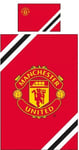 Manchester United Single Bedding Set Duvet Cover Reversible Official Gift